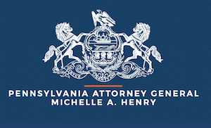 Logo of attorney general of PA, regarding coming ban on noncompete agreements in Pennsylvania