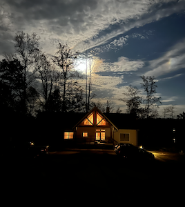New Home Construction Issues at night 