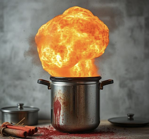 Pressure cooker explodes creating action in inconvenient forum 
